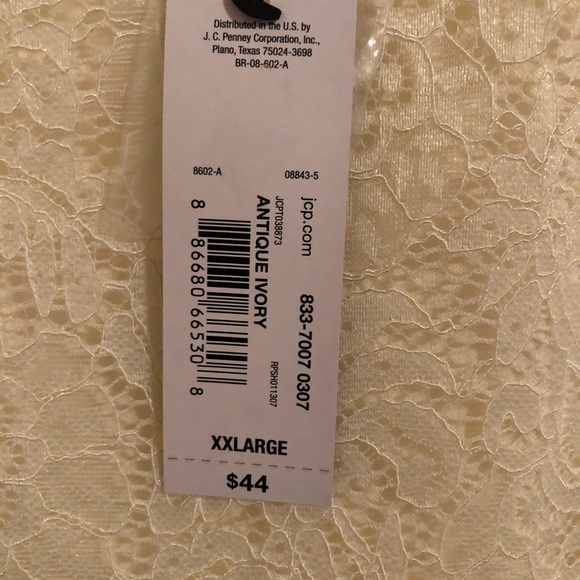 NWT Worthington sleeveless Lace blouse - Picture 3 of 5